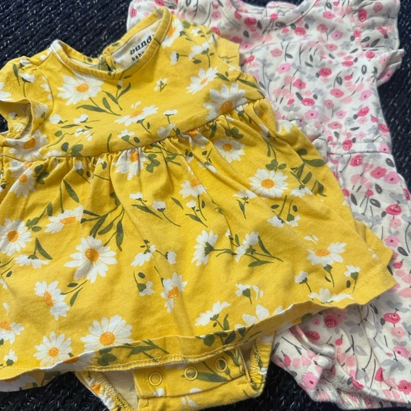 Custom Variety Pack Other - Baby Girl 0–3M Dress Romper Bundle | Children’s Place & Gerber | 2 Pieces
